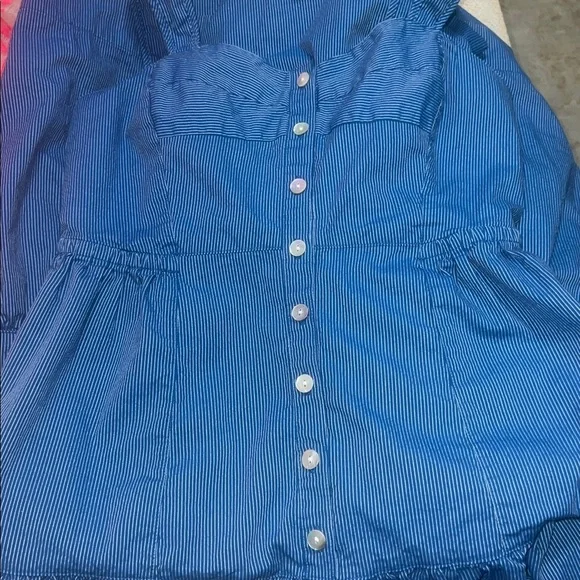 Madewell Button-Front Tiered Midi Dress in Stripe
ADD TO HEARTS - Picture 7 of 12